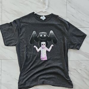 Shirt with Marshmallow Man Graphic Design
